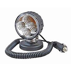 Durite LED Work Lamp 12/24V Magnetic Base 2.5m Flying Lead