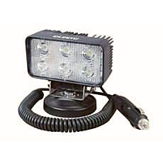 Durite LED Work Lamp 12/24V Magnetic Base 450mm Flying Lead