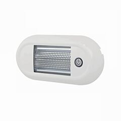 Durite Roof Lamp LED Touch White IP67 ECE R10 12/24V L 135 x W 65.8 x D 16mm