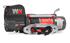 Warrior 12000 V2 Samurai 24v Electric Winch with Synthetic Rope
