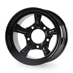 16x10 Challenger 5 Spoke in Black - 5x120 ET-32