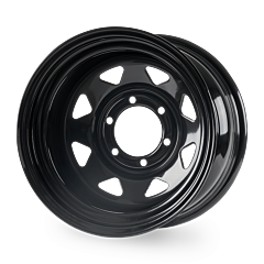 15x10 Tuff Torque 8 Spoke Steel in Black - 6x139.7 ET-32