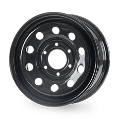18x8 Tuff Torque Modular Steel in Black - 6x139 ET20