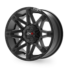 18x9 DV8 Works Armoured in Black - 6x114 ET20