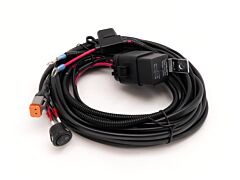 Lazer - Single Lamp Harness - with Switch 4-Pin (Utility 50 Series, With Tail Lights/Beacon)
