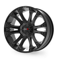20x9 DV8 Works Snare in Black - 6x114 ET25
