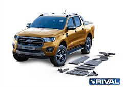 Rival - Ford Ranger Underbody Guard Kit - 8pcs - (2011-2023)