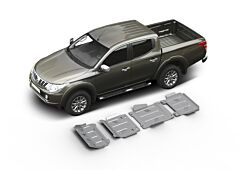 Rival - Mitsubishi L200 / Shogun Sport Underbody Guard Kit - 4pcs - (2005-2015)