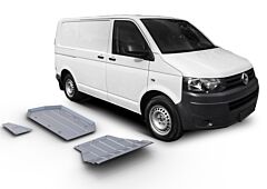 Rival - Volkswagen Transporter Underbody Guard Kit - 3pcs - (2010-2020)