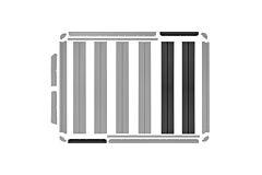 Rival - Roof Rack Extension Kit For Platform 1235x1430 Extending it to 1715x1430