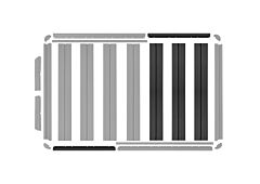 Rival - Roof Rack Extension Kit For Platform 1270x1235 Extending it to 1955x1270