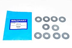 WASHER 13.0MM I/D X 28.0MM O/D X 1MM THK RUBBER
