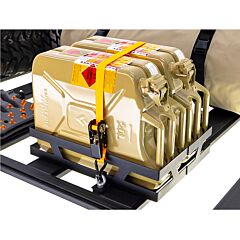 ARB Base Rack Jerry Can Mount Double Horizontal With Strap & Eyes