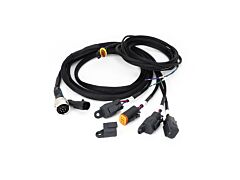 Lazer - Four-Lamp Harness Kit - with ITT Connector (Carbon-6 Gen3, 12V)