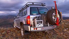 ARB Rear Bar Gu Wag To10/04 Blk 3500Kg