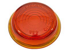 GLASS LENS AMBER