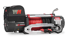 Warrior 12000 V2 Samurai 12v Electric Winch with Synthetic Rope