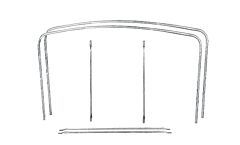 Exmoor Trim - 80" Full Hood Stick Set Curved