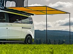 ARB - Black Aluminium Awning 3m X 2.5m (**With Light**)