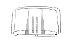 Exmoor Trim - 86"  Full Hood Stick Set