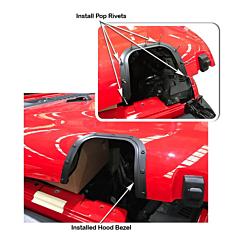 Bezel - Hood Support-SS1080HF