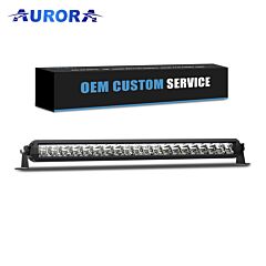 Aurora - 20" Screwless Single Row LED Light Bar