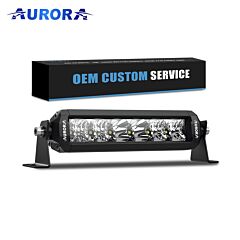 Aurora - 6" Single Row Screwless LED Light Bar