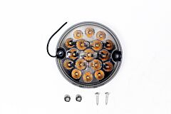 95mm LED Indicator lights SMOKED
