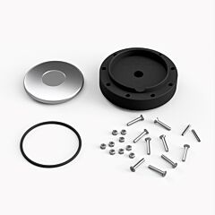 Exmoor Trim - 48 Spline Boss Kit Large Silver