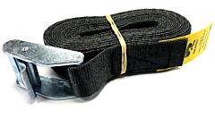 Cam Buckle Strap 3m x 25mm - Black