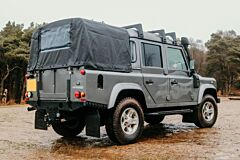 Exmoor Trim - 110" Crew Cab PVC Hood - Black 