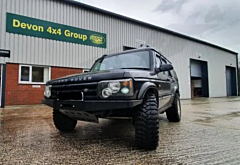 D44 - Discovery 2 Heavy Duty Winch Bumper With Washer Bottle 