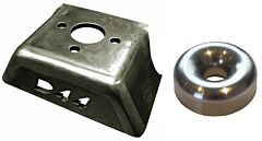 D44 - Stainless Centre Winch Fairlead