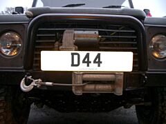 D44 - 8274 Bumper Number Plate Bracket