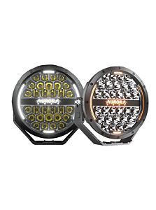 Aurora - 9" Combo LED Light with Amber OR White DRL 150W