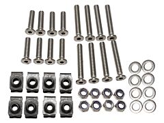 Britpart Stainless Steel Defender Front Door Bolt Kit 90