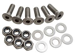 Britpart Stainless Steel Defender Bonnet Hinge Bolt Kit