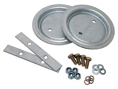 GALVANISED REAR SPRING SEAT AND FITTING KIT 110/130