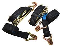 Ratchet Strap Set 25mm x 2m Pair