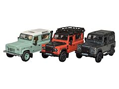 Die-cast Defender Heritage Set