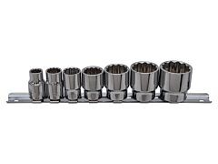 SOCKET SET - WHITWORTH 3/8 INCH D 7PC
