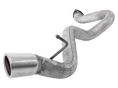 90 STAINLESS STEEL BIG BORE REAR PIPE TD5 & PUMA