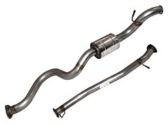 SPORTS EXHAUST SYSTEM - DEF 110 2.2 - 2012 ON