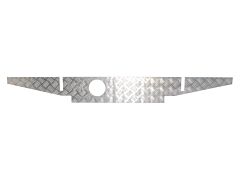 Britpart Series Chequer Plate Rear X-Member Plate