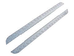 Britpart Series Chequer Plate Side Sill Set 88"