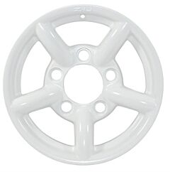 ZU - Land Rover Defender / Discovery 1 Alloy Wheel - 16x7 White