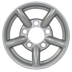ZU - Land Rover Defender / Discovery 1 Alloy Wheel -  16x7 Silver