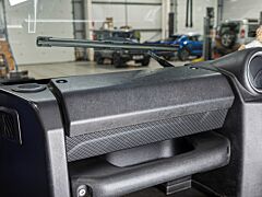 Britpart Defender Tdci Glove Box Conversion - Carbon Effect