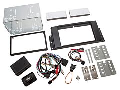 Double DIN Radio Install Kit Range Rover Sport 2005 - 2013 Amplified
