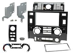 PIANO BLK PUMA DOUBLE DIN FASCIA MOVEABLE VENTS